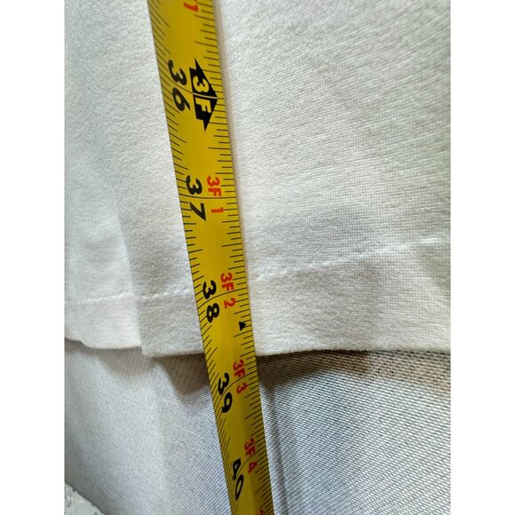 The Nines By Hatch Women’s Tank Dress Sleeveless Size XL Beige Stretch Back Zip - Picture 8 of 11